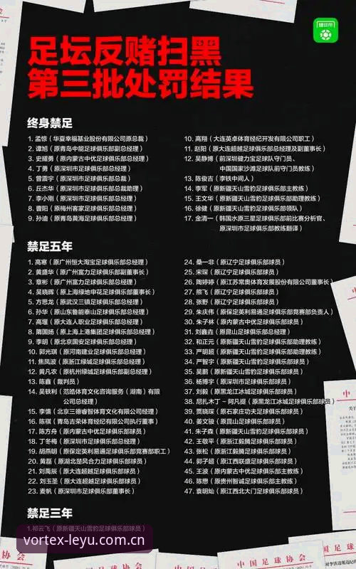 中国足协第三批禁足名单深度解析：65人受罚背后的足球生态重塑